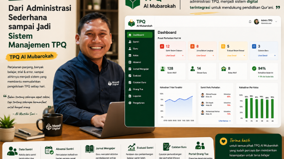 Dari Administrasi Sederhana sampai Jadi Sistem TPQ Al Mubarokah: Cerita di Balik Pengerjaannya